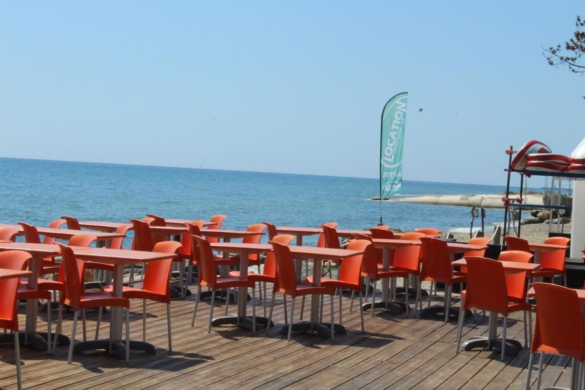 Villa Bord de mer, pieds dans l'eau, vue panoramique San-Nicolao Exterior foto