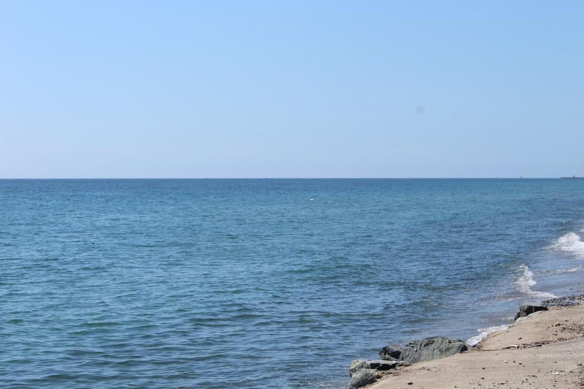 Villa Bord de mer, pieds dans l'eau, vue panoramique San-Nicolao Exterior foto